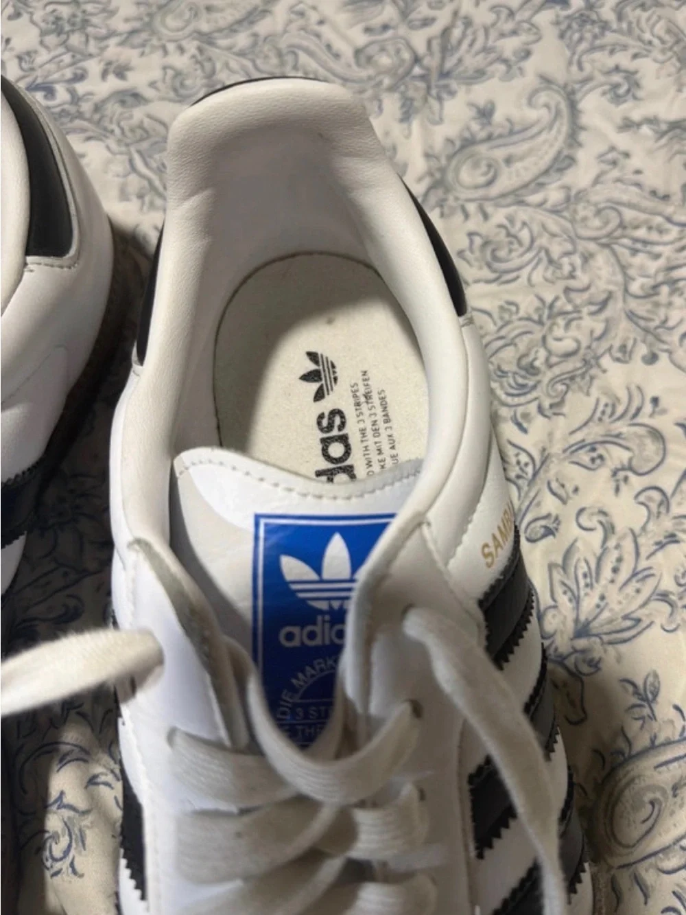 adidas leather low